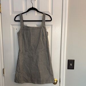 Checkered Sleeveless Dress